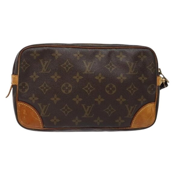 LOUIS VUITTON Monogram Marly Dragonne GM Clutch Bag M51825 LV Auth th6269 - Picture 2 of 16